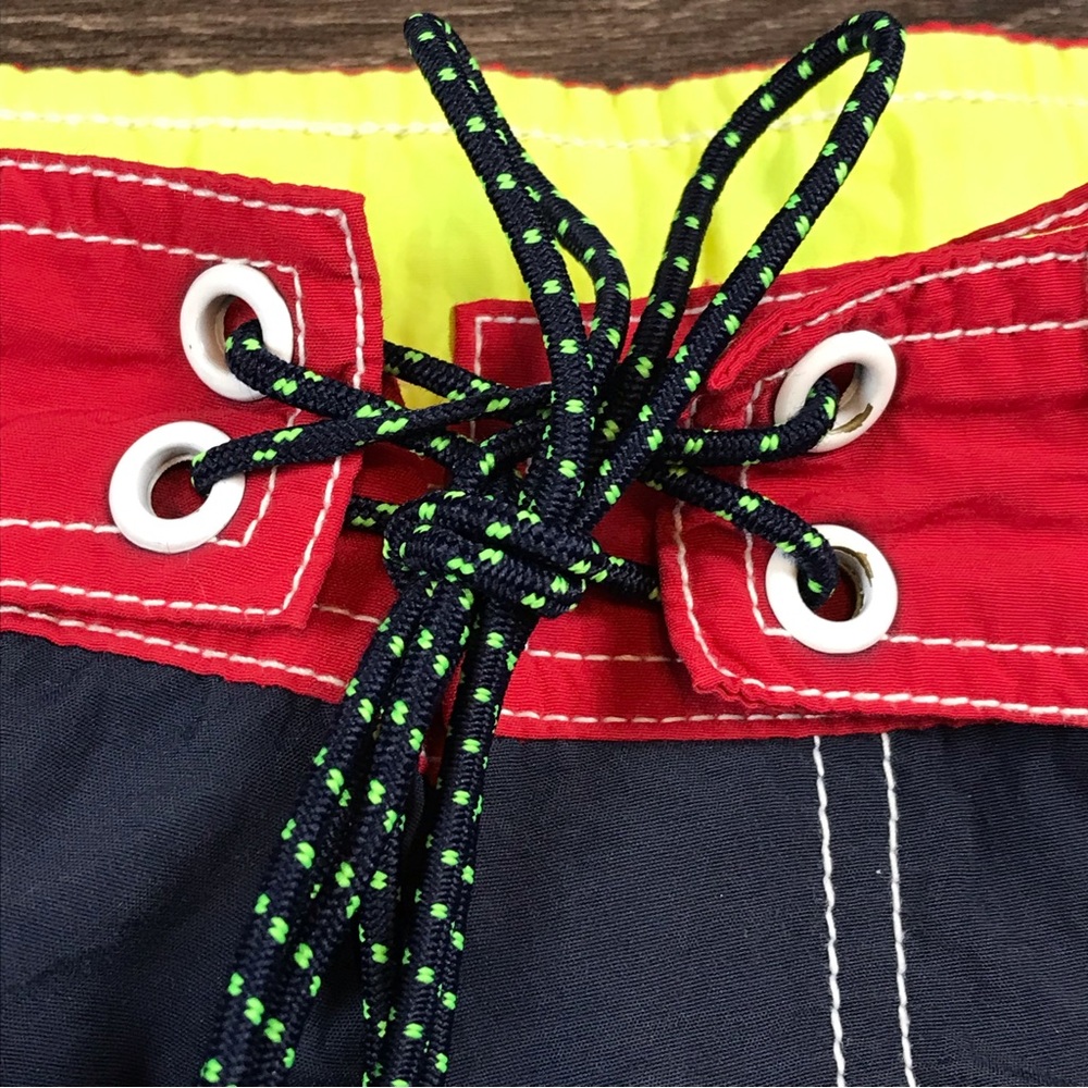 Tommy Hilfiger Authentic Sailing Gear Men’s 1988 Vintage Swim Trunk Shorts Sz L - Picture 2 of 14